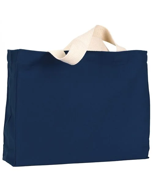 Bayside USA-Made Canvas Medium Gusset Tote Bag