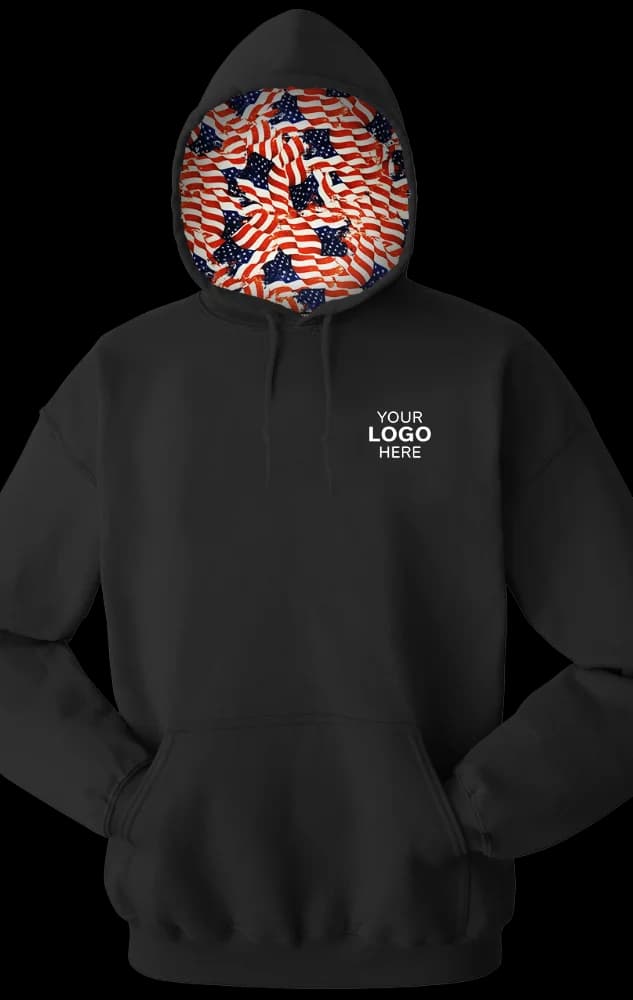 Blue Generation Americana Adult Pullover Hoodie
