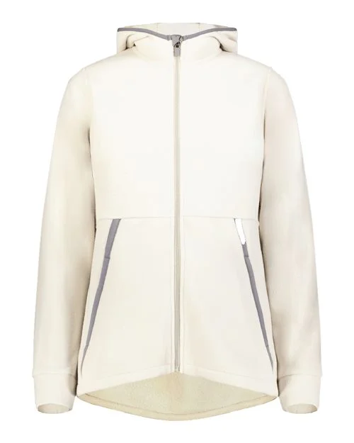 Augusta Sportswear Women's Eco Revive™ Polar Fleece Hooded Full-Zip Jacket