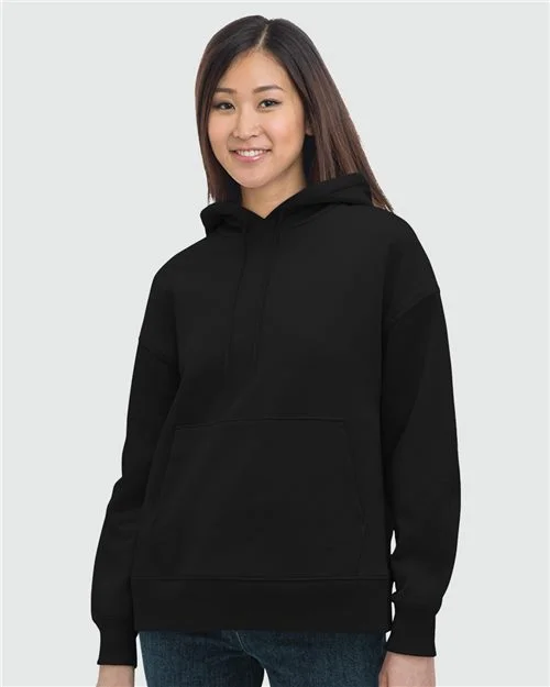 Bayside Women's USA-Made Hooded Sweatshirt