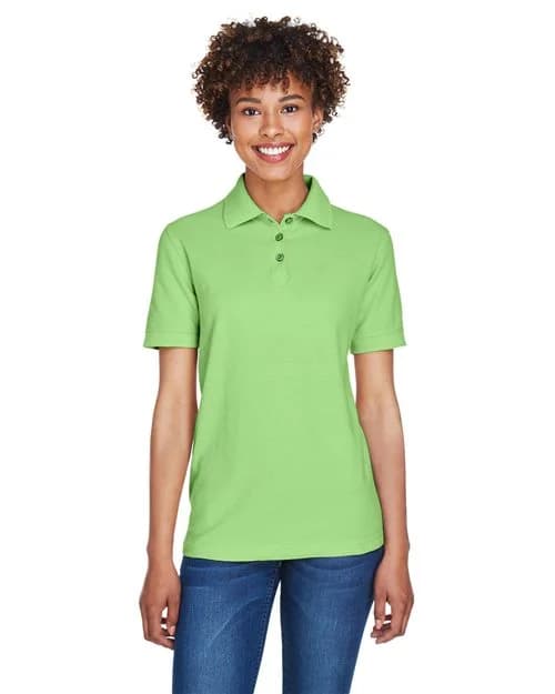 UltraClub Women's Whisper Pique Polo