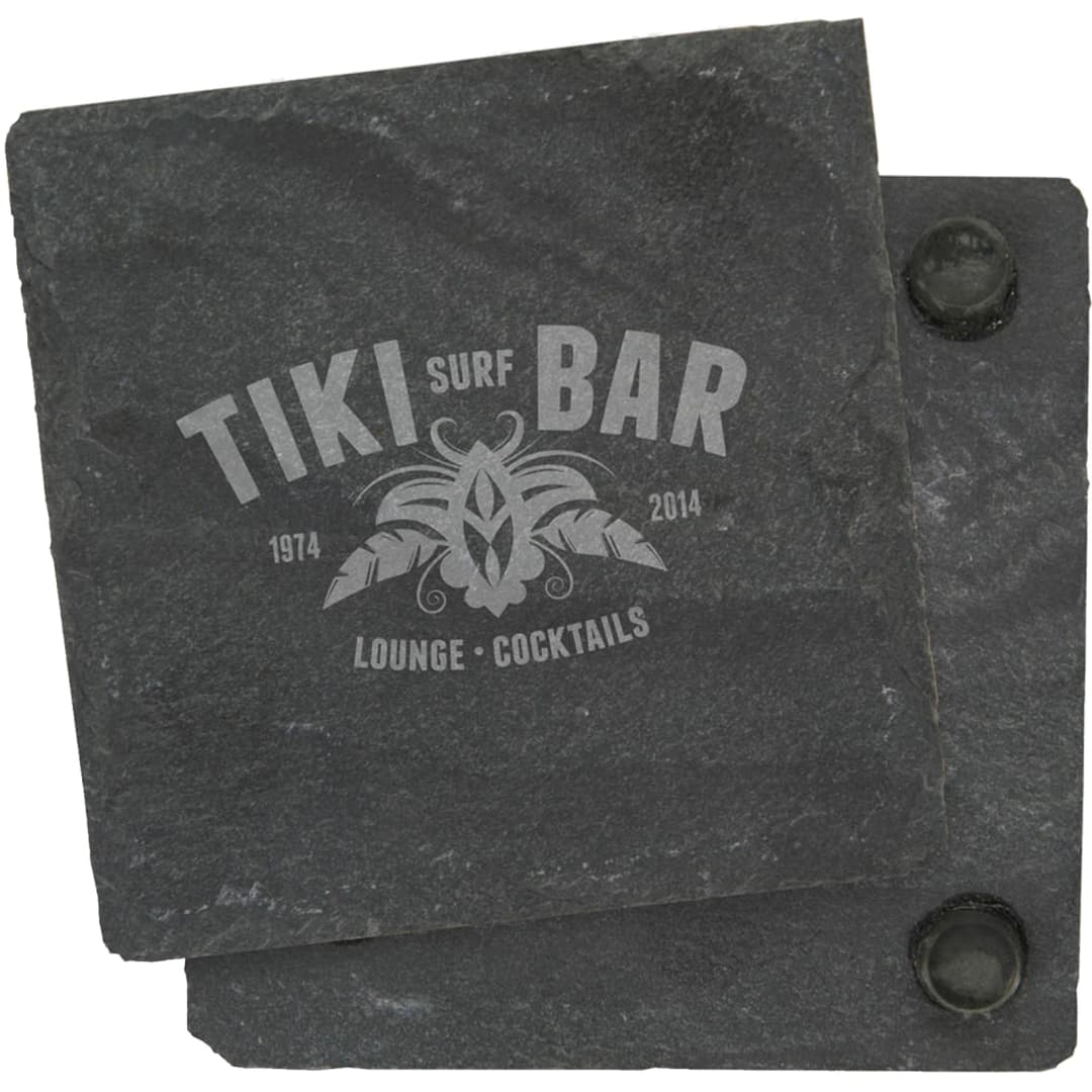 Square Slate Coaster (single)