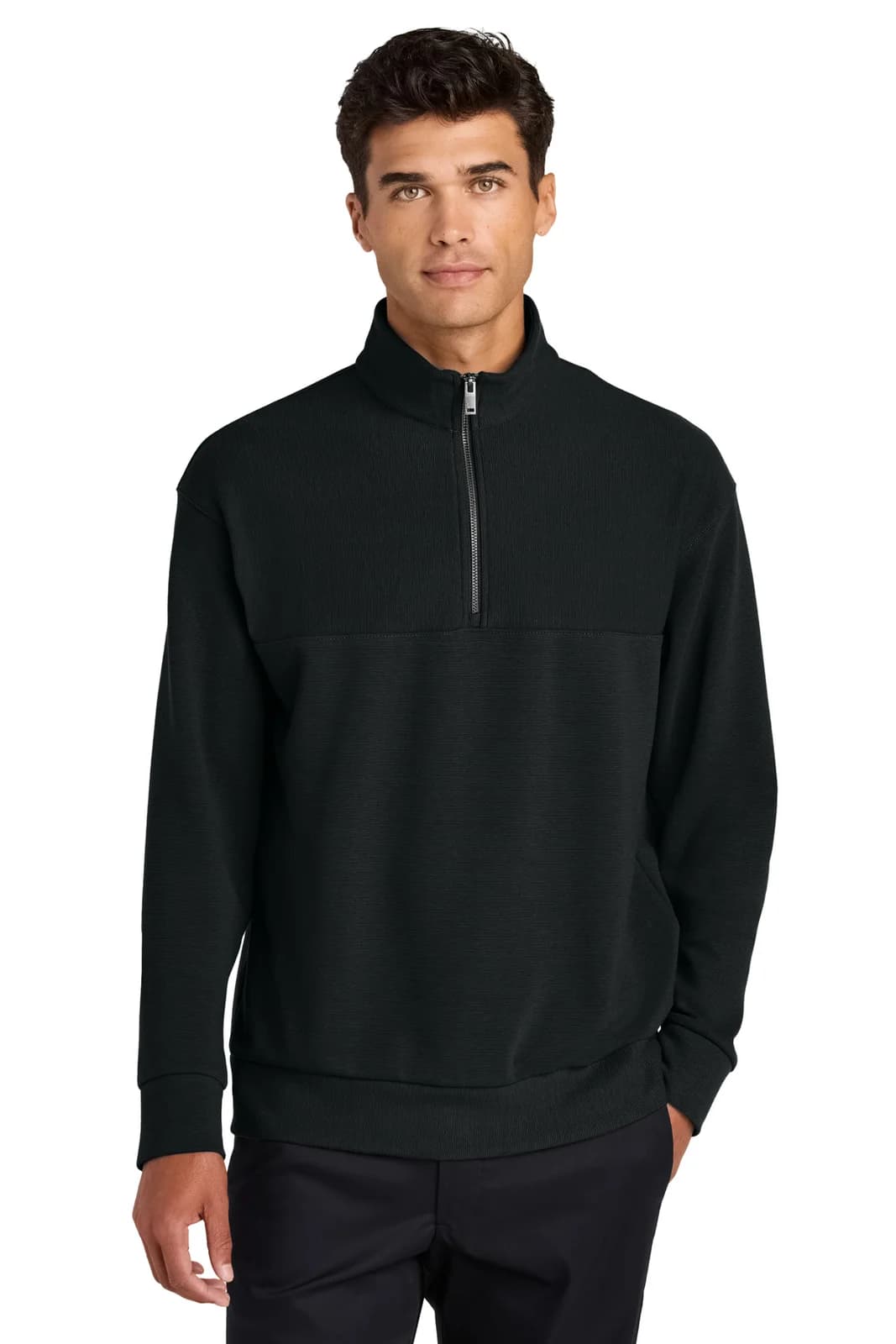 Mercer+Mettle® Linear Texture 1/4-Zip