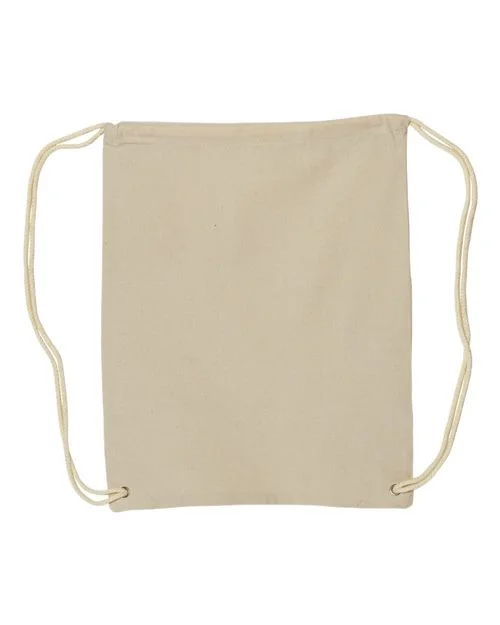 Liberty Bags Canvas Drawstring Backpack