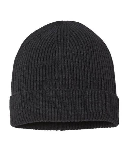 Atlantis Headwear Sustainable Fine Rib Cuffed Beanie