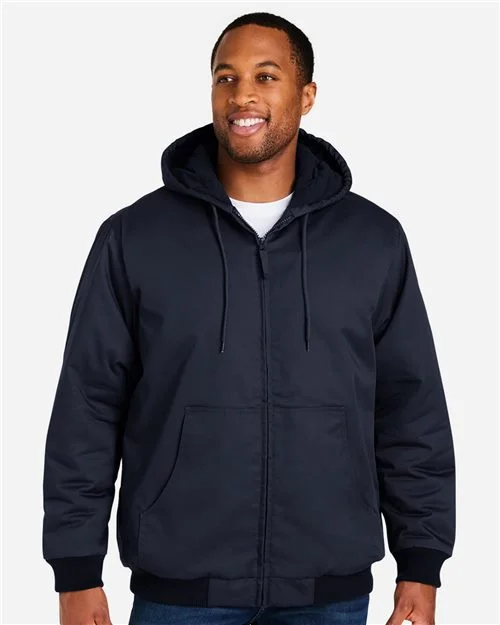 Harriton Unisex ClimaBloc® Heavyweight Hooded Full-Zip Jacket