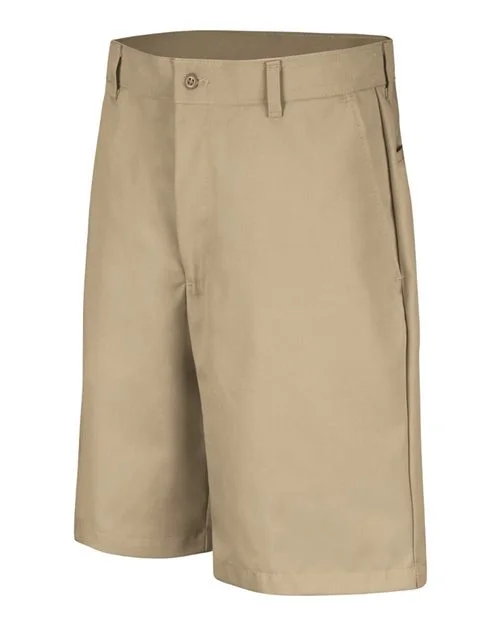 Red Kap Men's Cotton Casual Plain Front Shorts