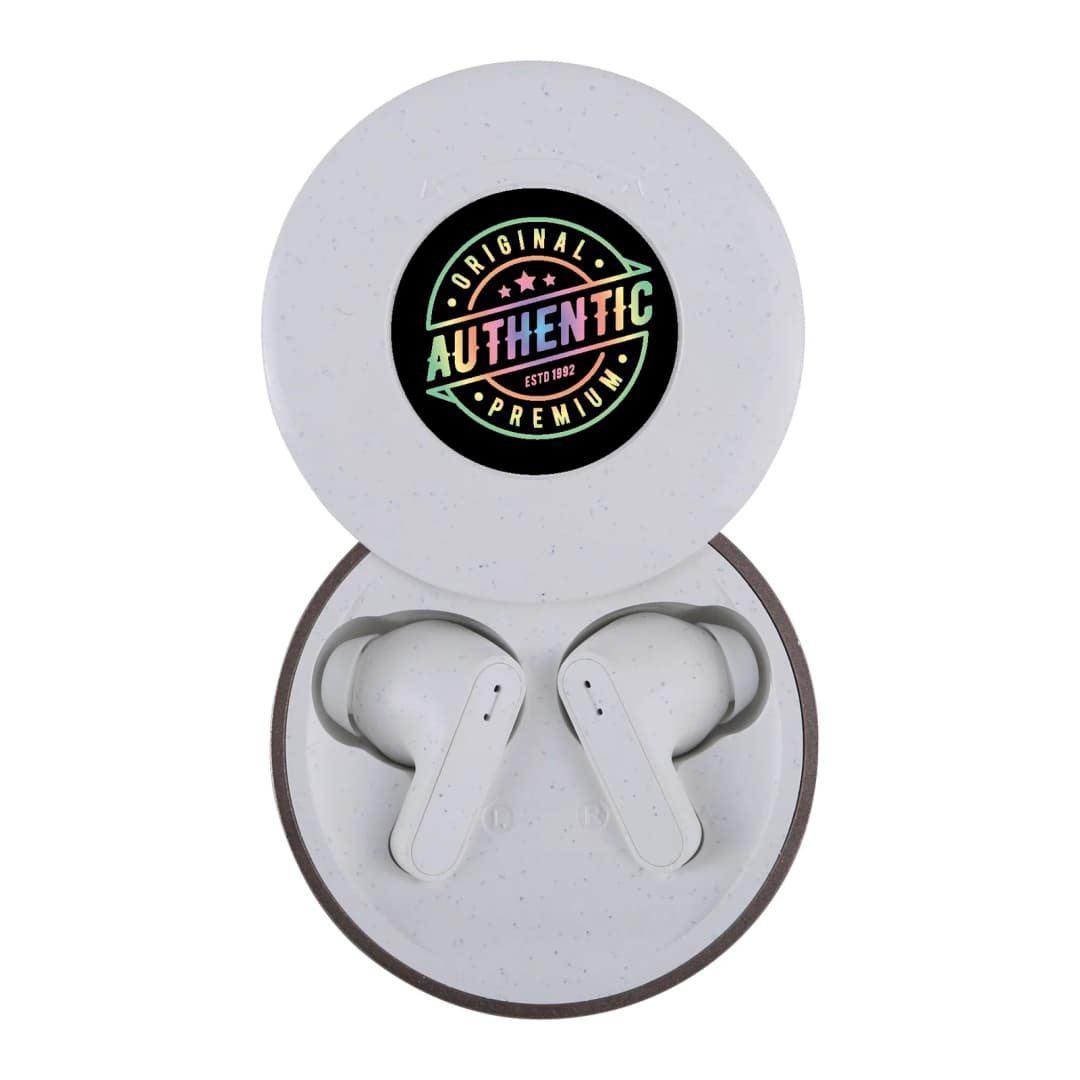 Chromeo Wireless Earbuds And Wireless Charger