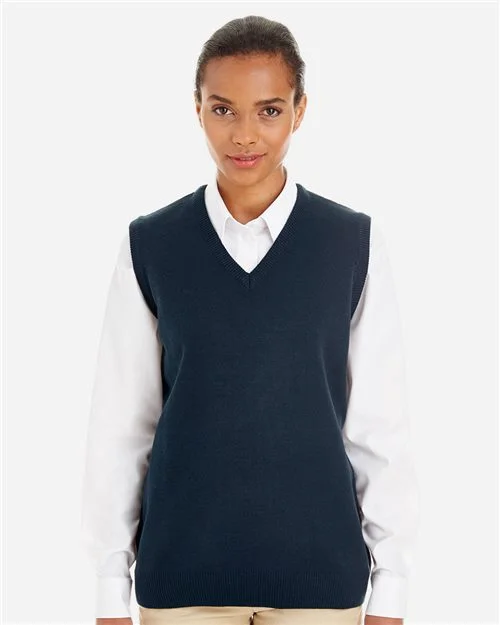 Harriton Women's Pilbloc™ V-Neck Sweater Vest