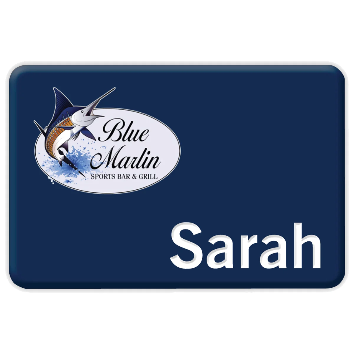 Chicago Plastic Standard Name Badge (Standard Size 2" x 3")