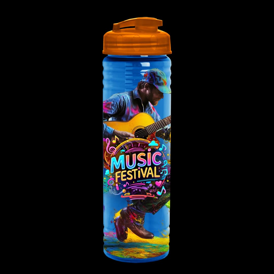 Slim Fit Bottle with Flip-Top Lid - 24 oz.