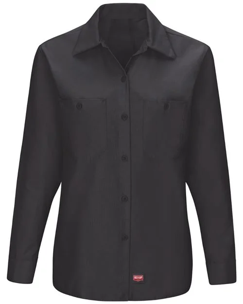 Red Kap Women's Long Sleeve Mimix Work Shirt