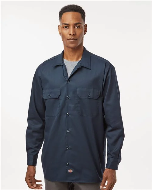 Dickies Men's Long Sleeve Work Shirt