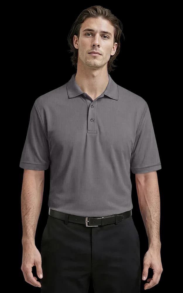 Blue Generation Men's Short-Sleeve Nailhead Polo