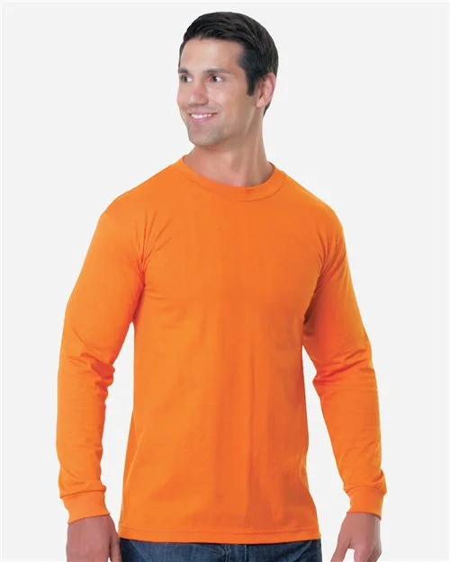 Bayside Men's USA-Made 50/50 Long Sleeve T-Shirt