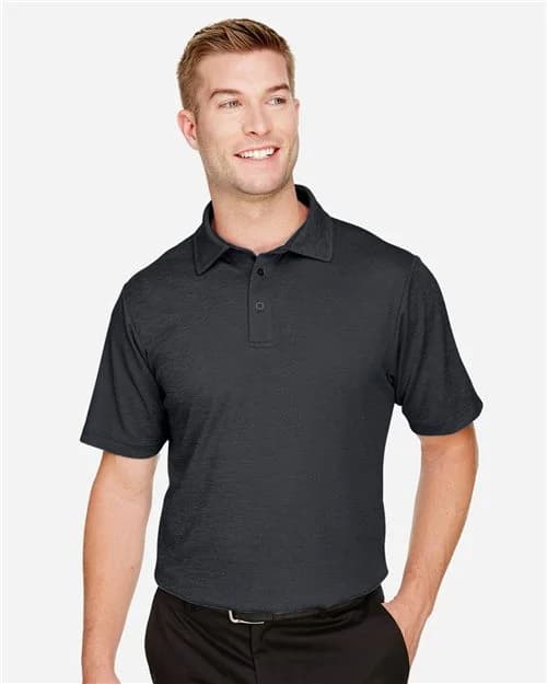 Devon & Jones Men's CrownLux Performance® Address Mélange Polo