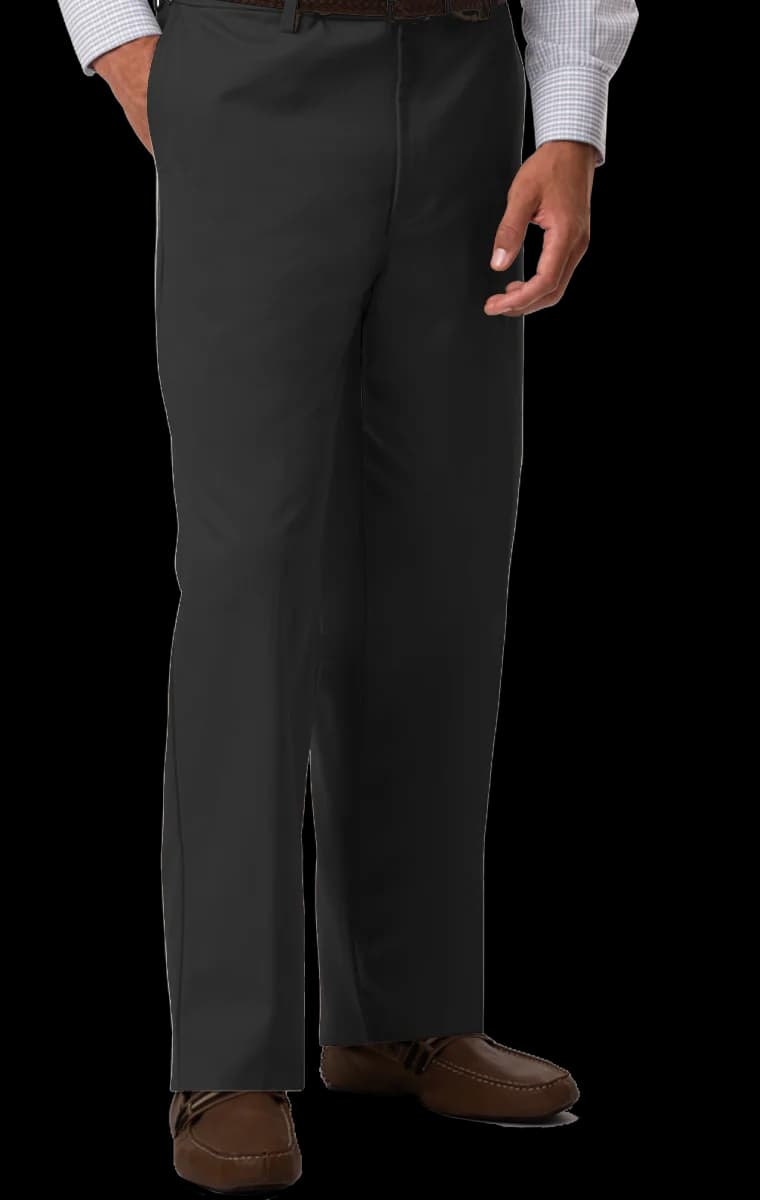 Blue Generation Men's Scotchgard Flat Front Pant