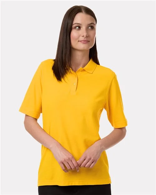 Harriton Women's Maverick CVC Pique Polo