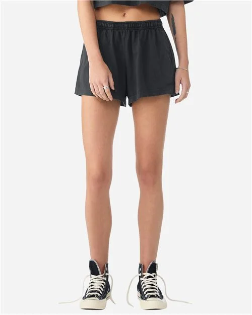BELLA + CANVAS Women's Garment-Dyed Shorts