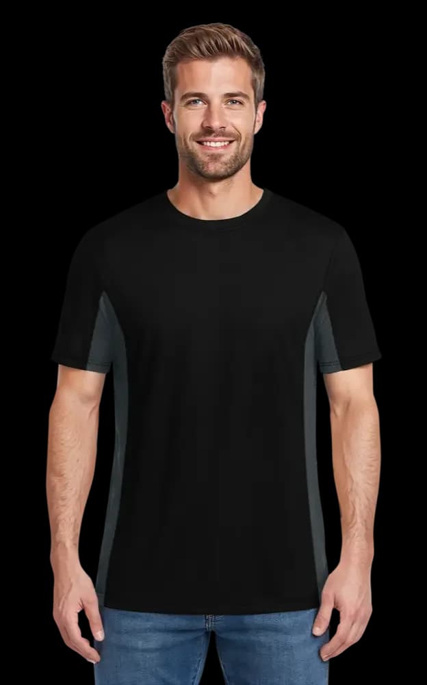 Blue Generation Men's Colorblock Tee