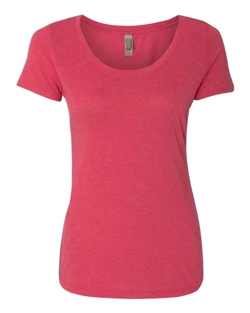Next Level Women’s Triblend Scoop Neck T-Shirt
