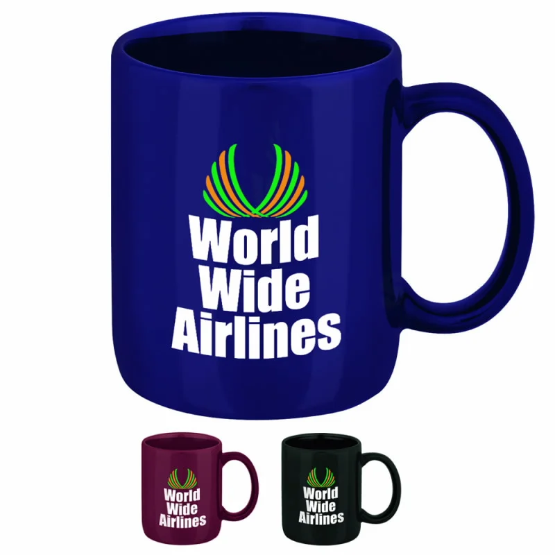 Classic Ironstone Mug - 11 oz. (Colors)