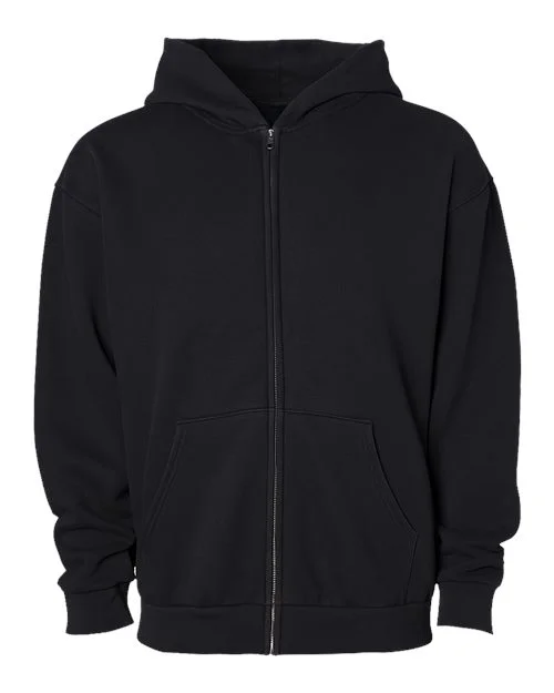 Independent Trading Co. Unisex Avenue Midweight Full-Zip Hooded Sweatshirt