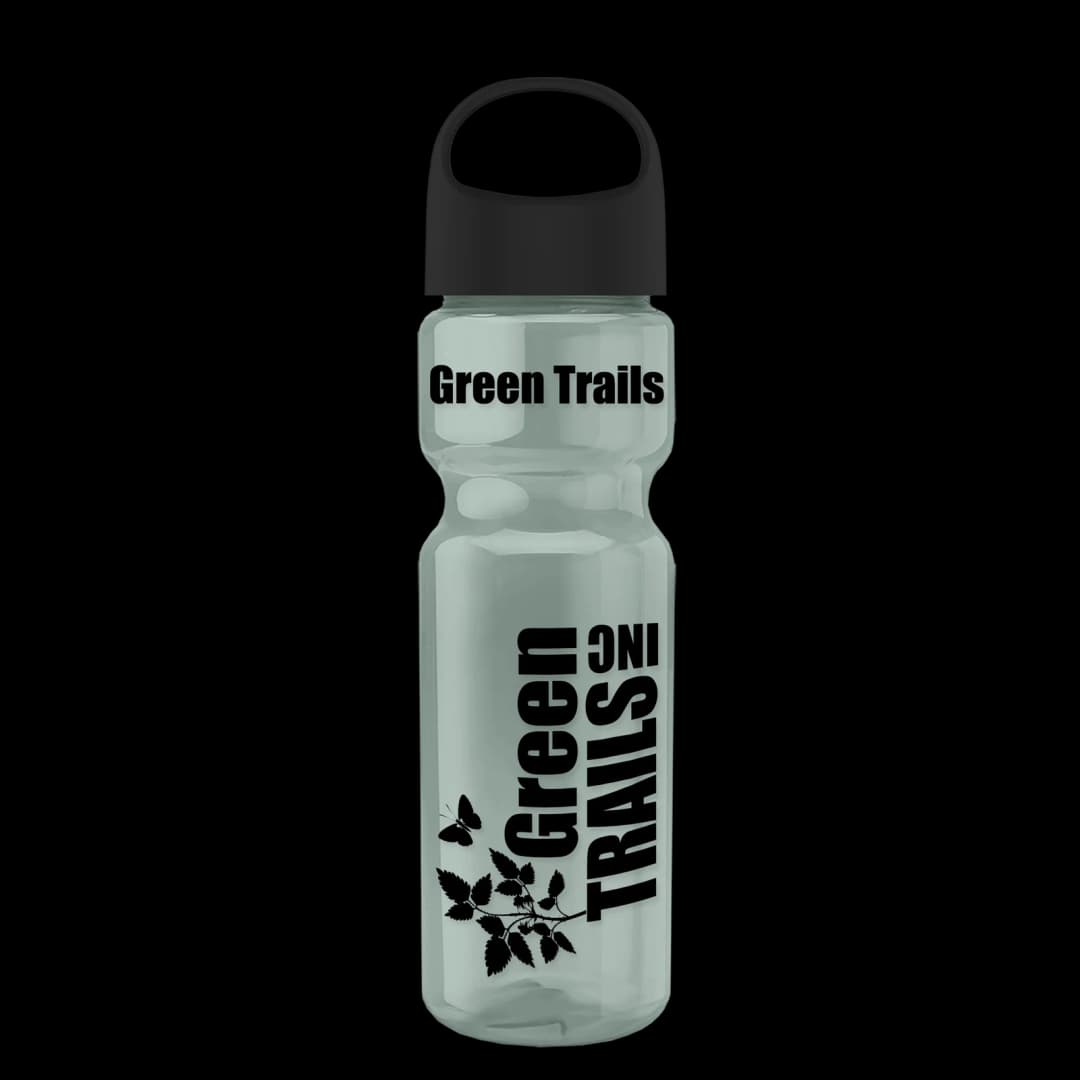 Champ Recycled Bottle with Oval Crest Lid - 28 oz.