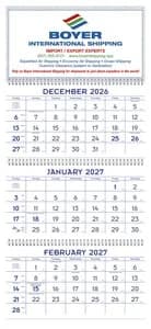 Triumph® Calendars Blue & Grey Commercial Planner