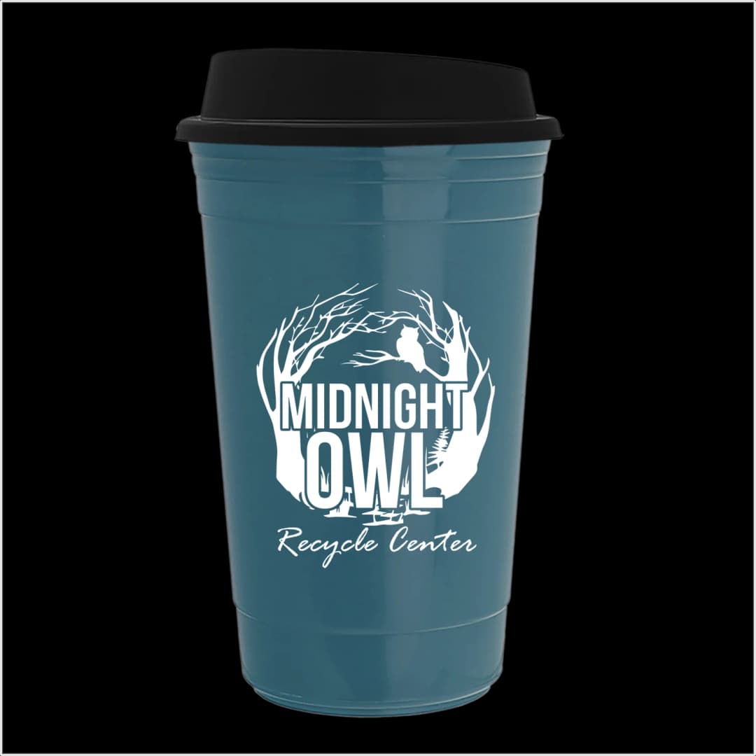 Travel Recycled Insulated Cup - 16 oz.