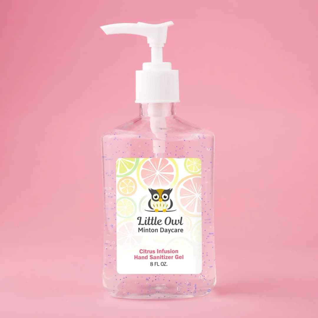 Hand Sanitizer With Moisturizing Beads: 8 Oz