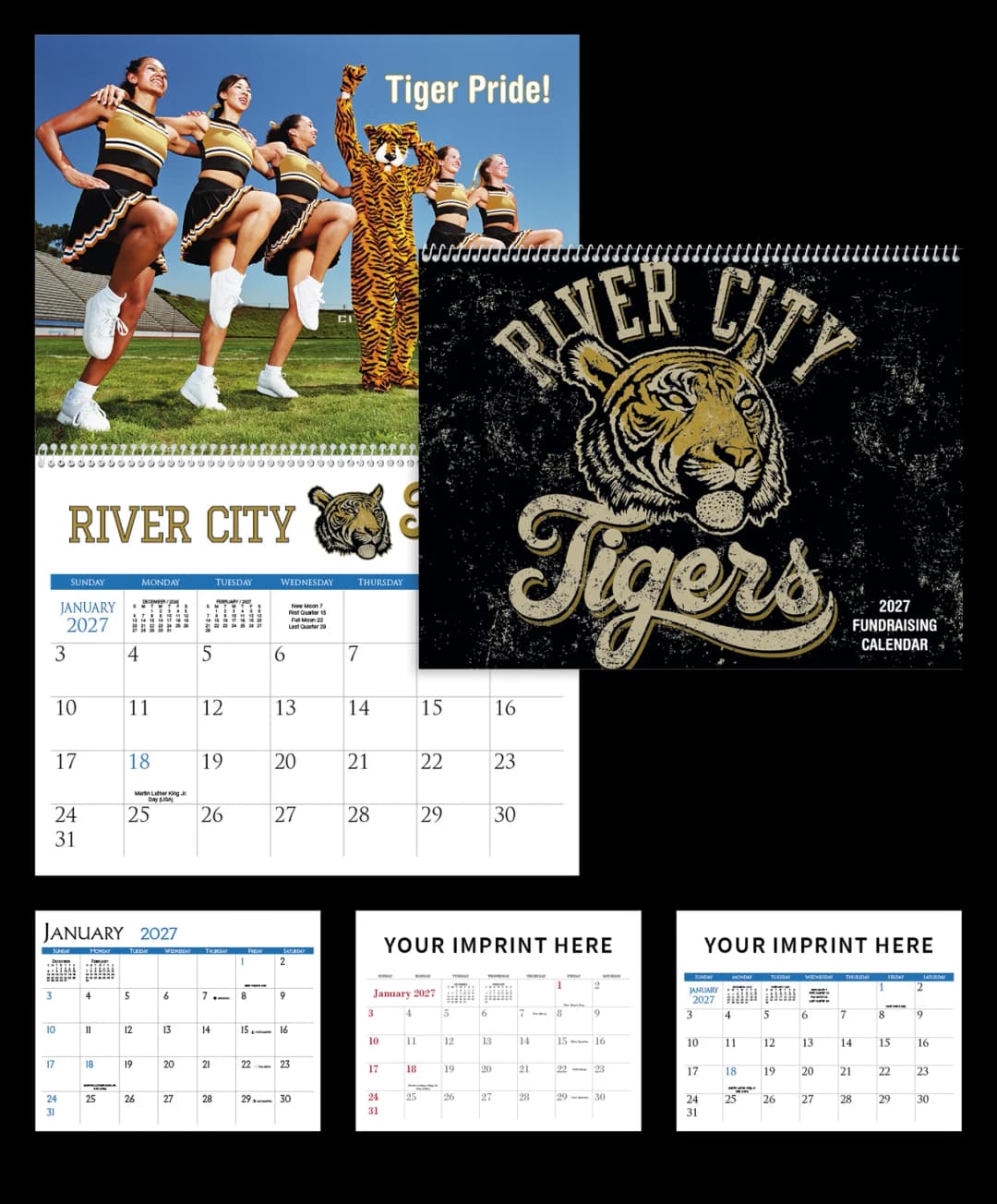 Small Quantity Custom - Spiral Calendar