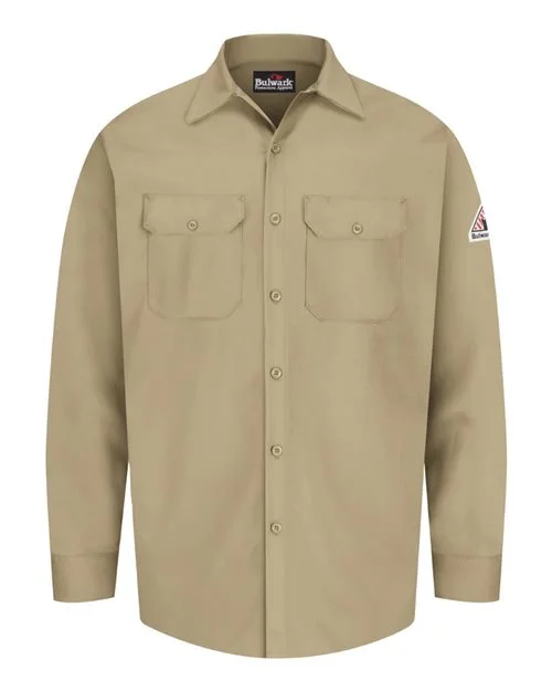Bulwark Men's Tall Flame Resistant Excel Work Shirt