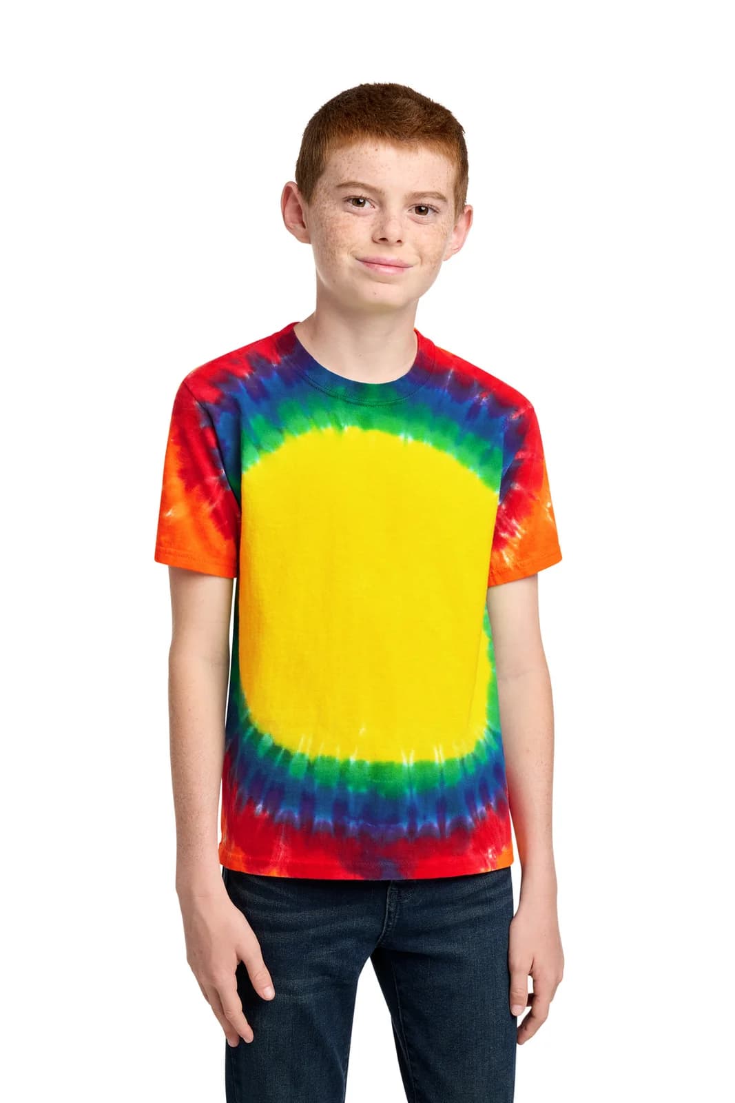 Port & Co® Youth Window Tie-Dye Tee