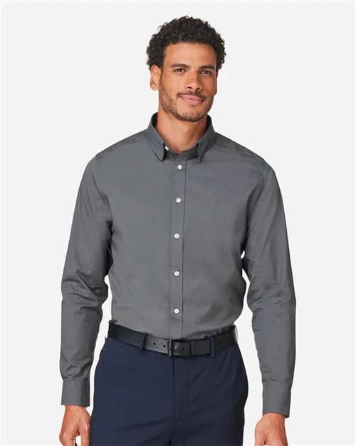 Devon & Jones Men's CrownLux Performance® Spencer Poplin Dress Shirt