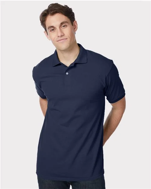 Hanes Unisex EcoSmart® Jersey Polo