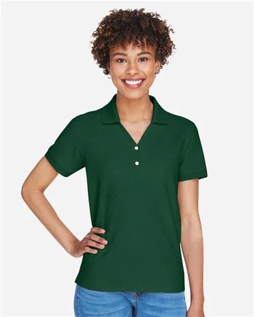 Devon & Jones Women's Pima Piqué Polo