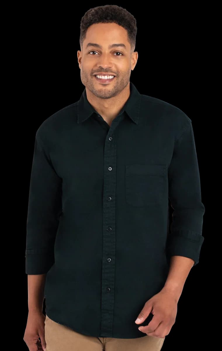 Blue Generation Men's L/S Untucked Denim