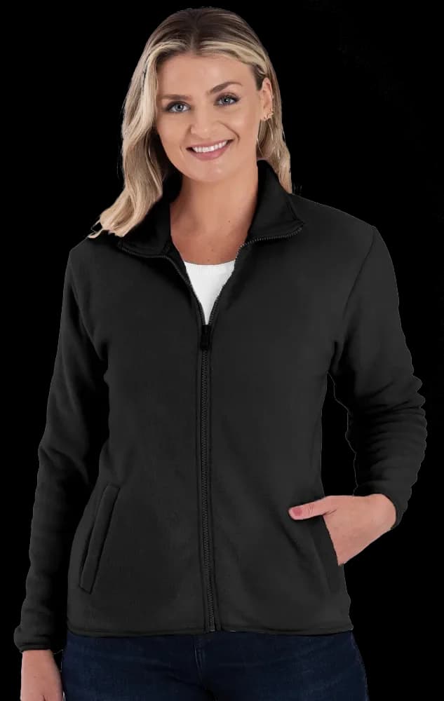 Blue Generation Ladies' Micro Fleece Full Zip Jacket