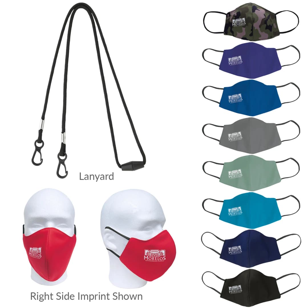 Comfy Face Mask & Lanyard Kit
