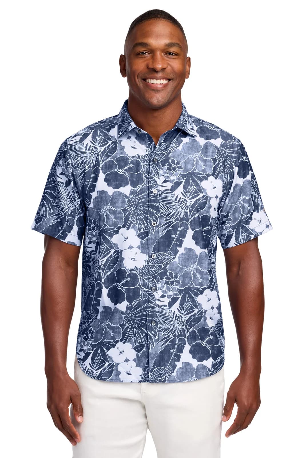 Tommy Bahama® Coconut Point Playa Flora Short Sleeve Shirt