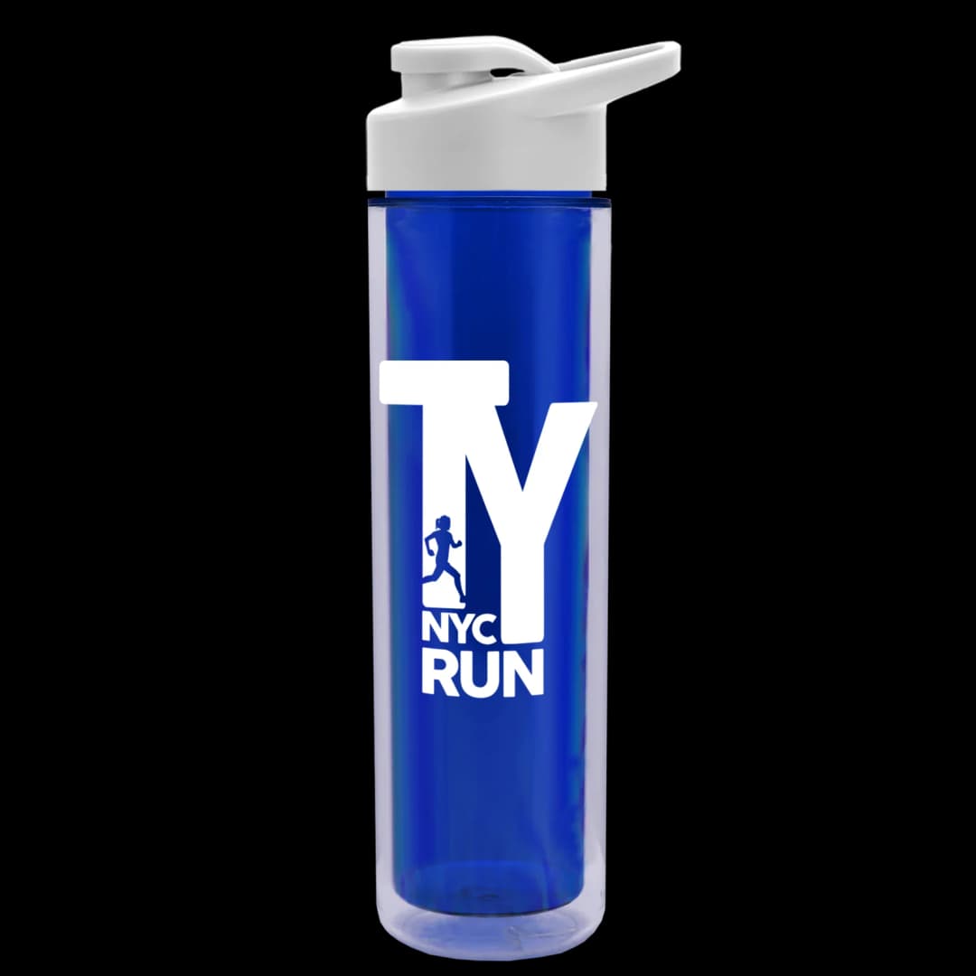 Chiller Double-Wall Insulated Bottle with Drink-Thru Lid - 16 oz.