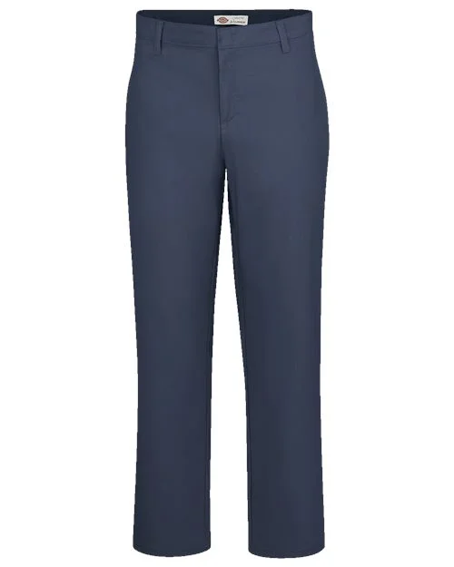 Dickies Women's Plus Sizes Premium Flat Front Pants