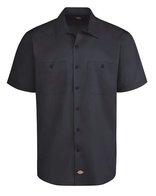 Dickies Men's Tall Industrial Worktech Ventilated Short Sleeve Work Shirt