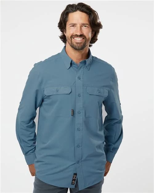 DRI DUCK Men's Crossroad Woven Shirt