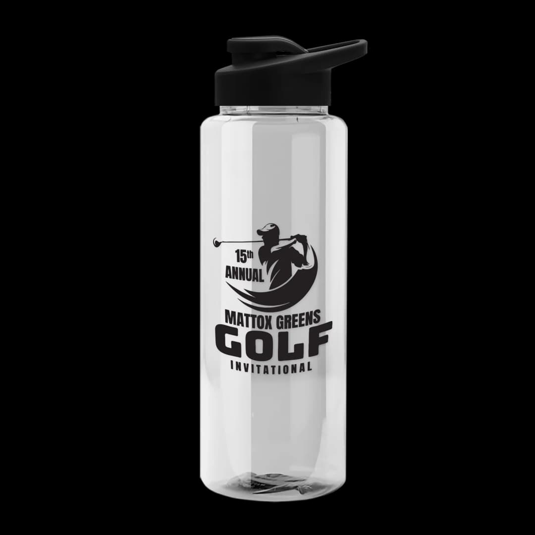 Guzzler Bottle with Drink-Thru Lid - 32 oz.