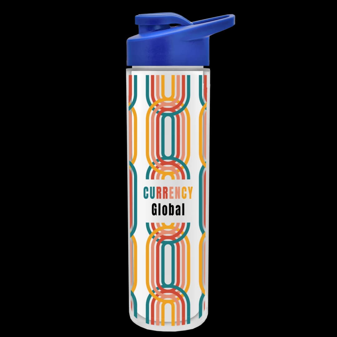 Chiller Insulated Bottle with Drink-Thru Lid and Full-Color Insert - 16 oz.
