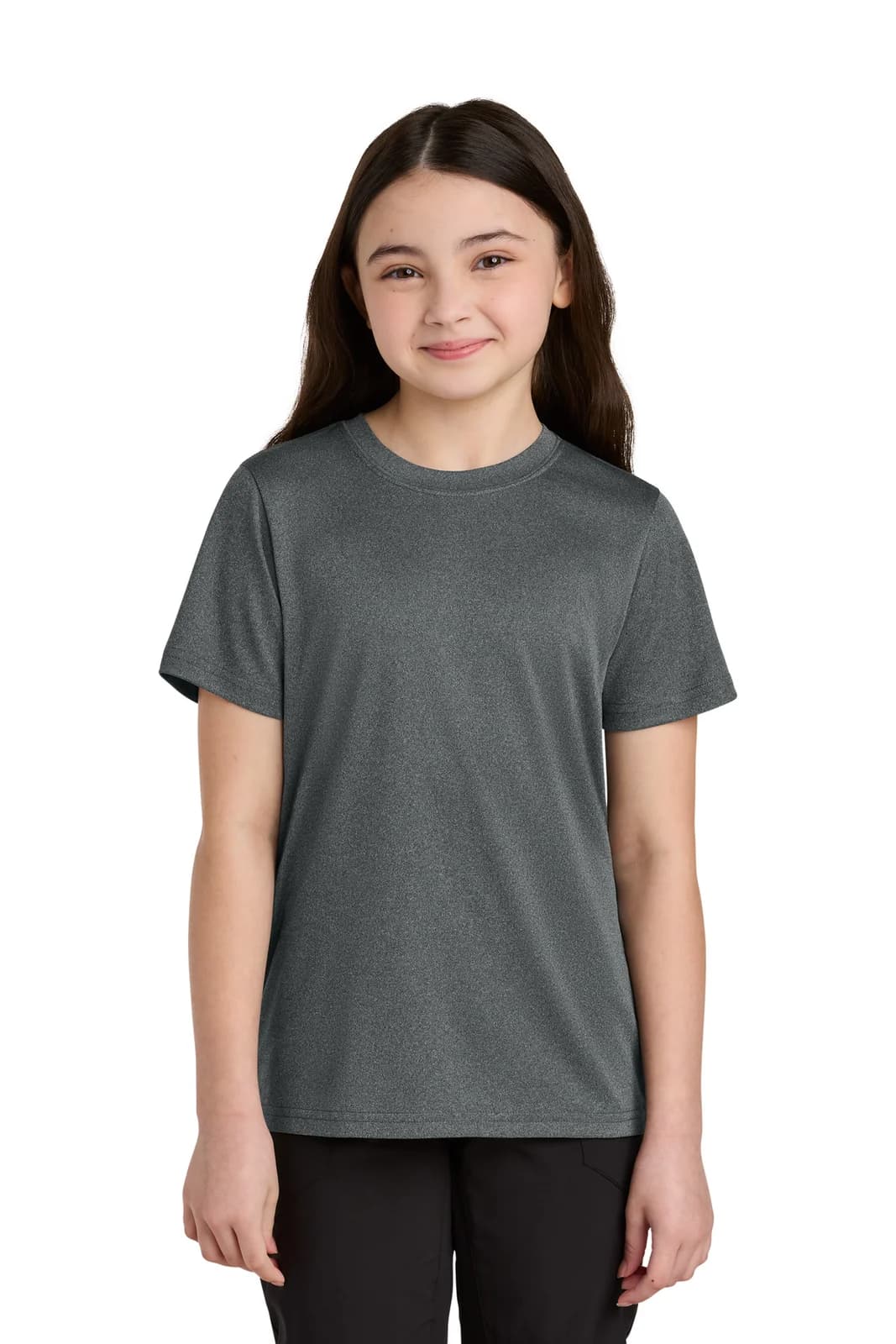 Port & Co® Youth Heather Performance Tee