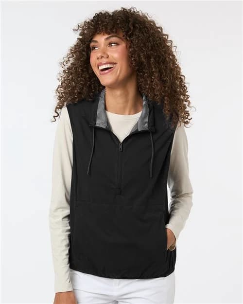 North End Women's Network Lightweight Quarter-Zip Vest