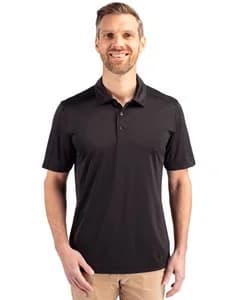 Cutter & Buck Prospect Textured Stretch Mens Short Sleeve Polo